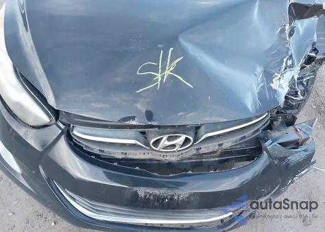 2013 Hyundai Elantra Gls from USA, damaged, VIN 5NPDH4AE1DH410049